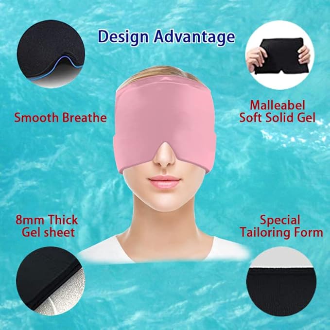 Migraine Ice Head Cap - Headache Relief