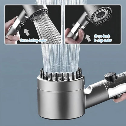 3 Modes Shower Head With Water Filter Tecnology