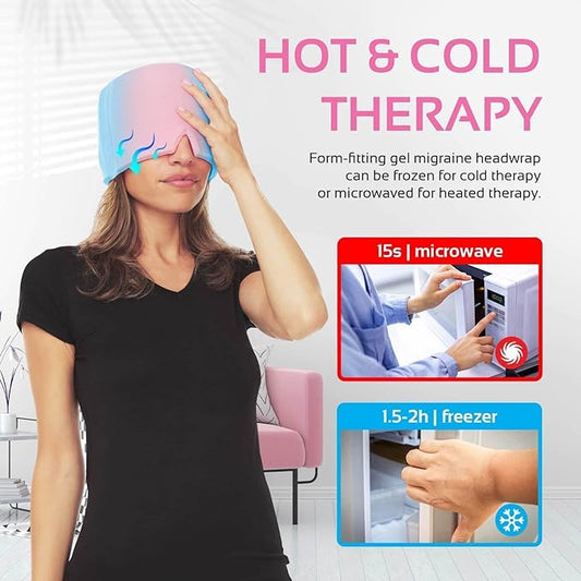 Migraine Ice Head Cap - Headache Relief