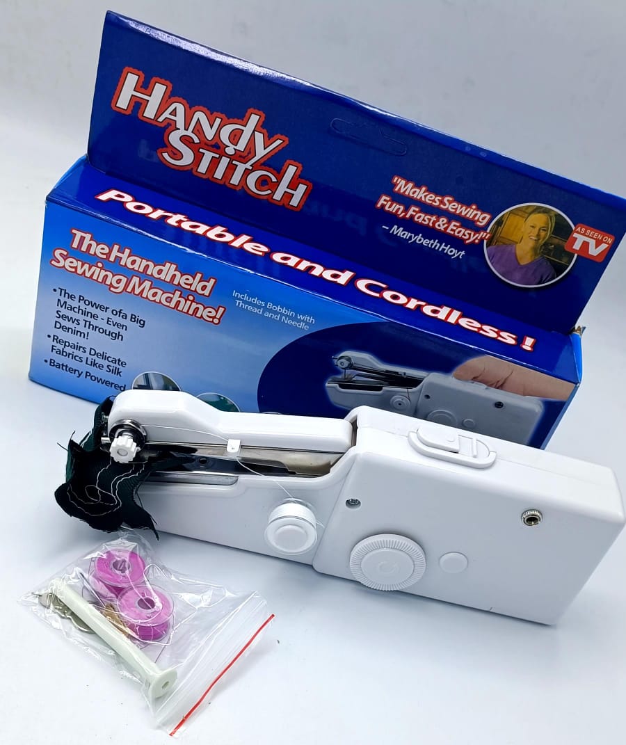 Mini Portable Handheld Stitch Machine – Quick Fabric Repair Sewing Tool
