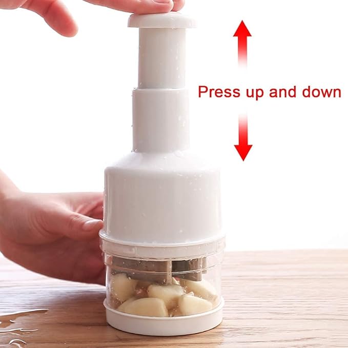 Hand Press Vegetable Choper Cutter Easy and Fast